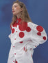 Polka Dot Print Blouse